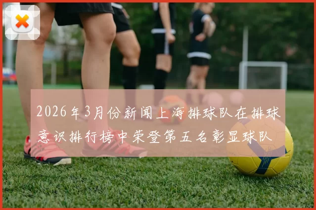 2026年3月份新闻上海排球队在排球意识排行榜中荣登第五名彰显球队实力与潜力